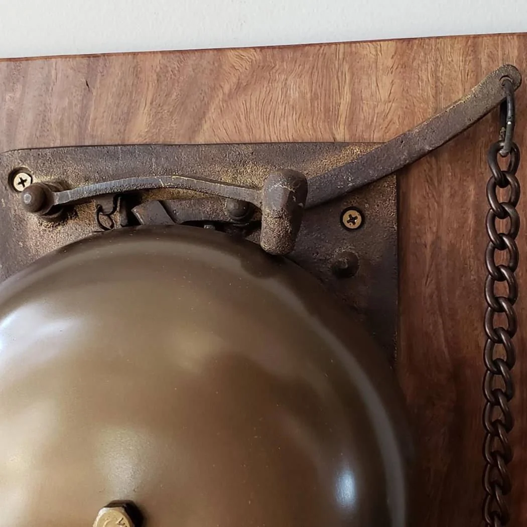 Large Brass Ringside Boxing Bell On Plaque - Image 3