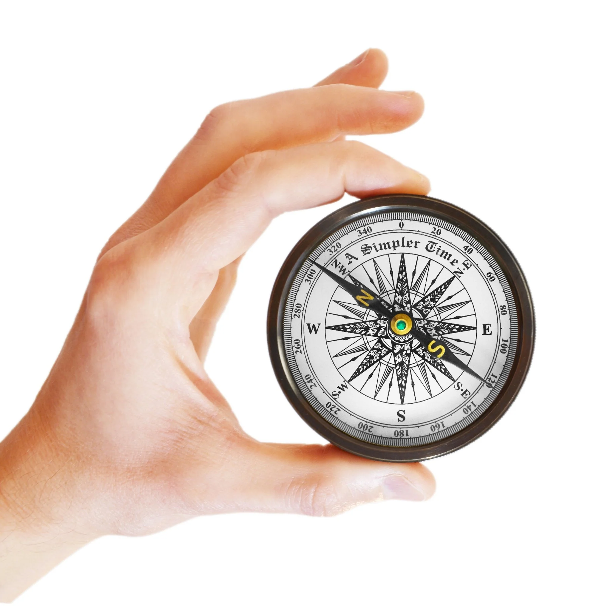 Personalized Coast Guard Medallion Compass - Image 6